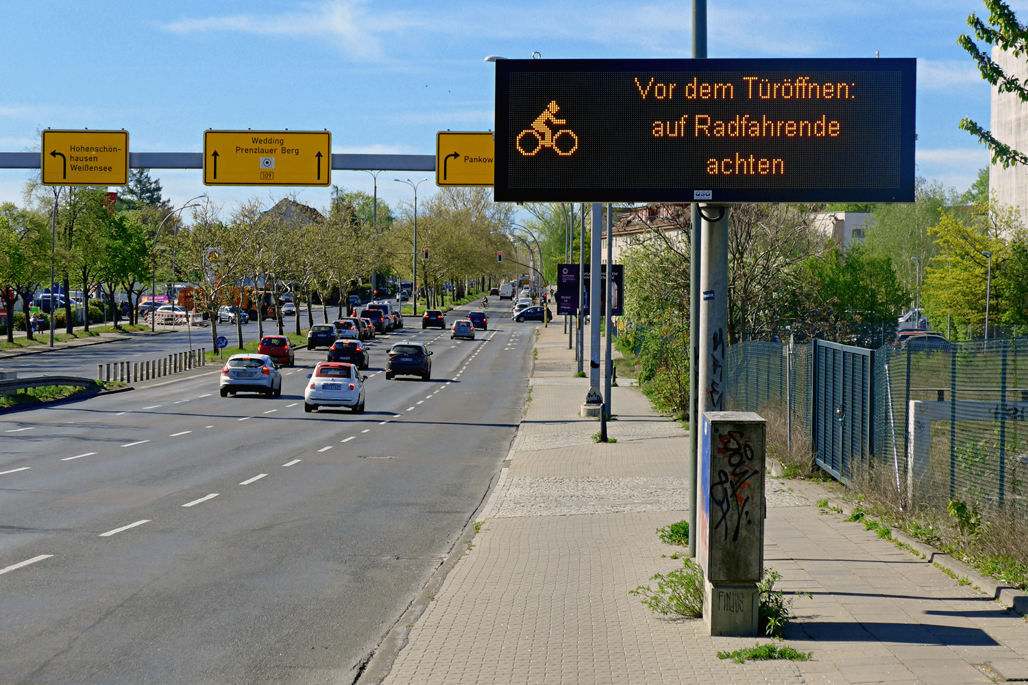Infotafel Berlin, Prenzlauer Promenade