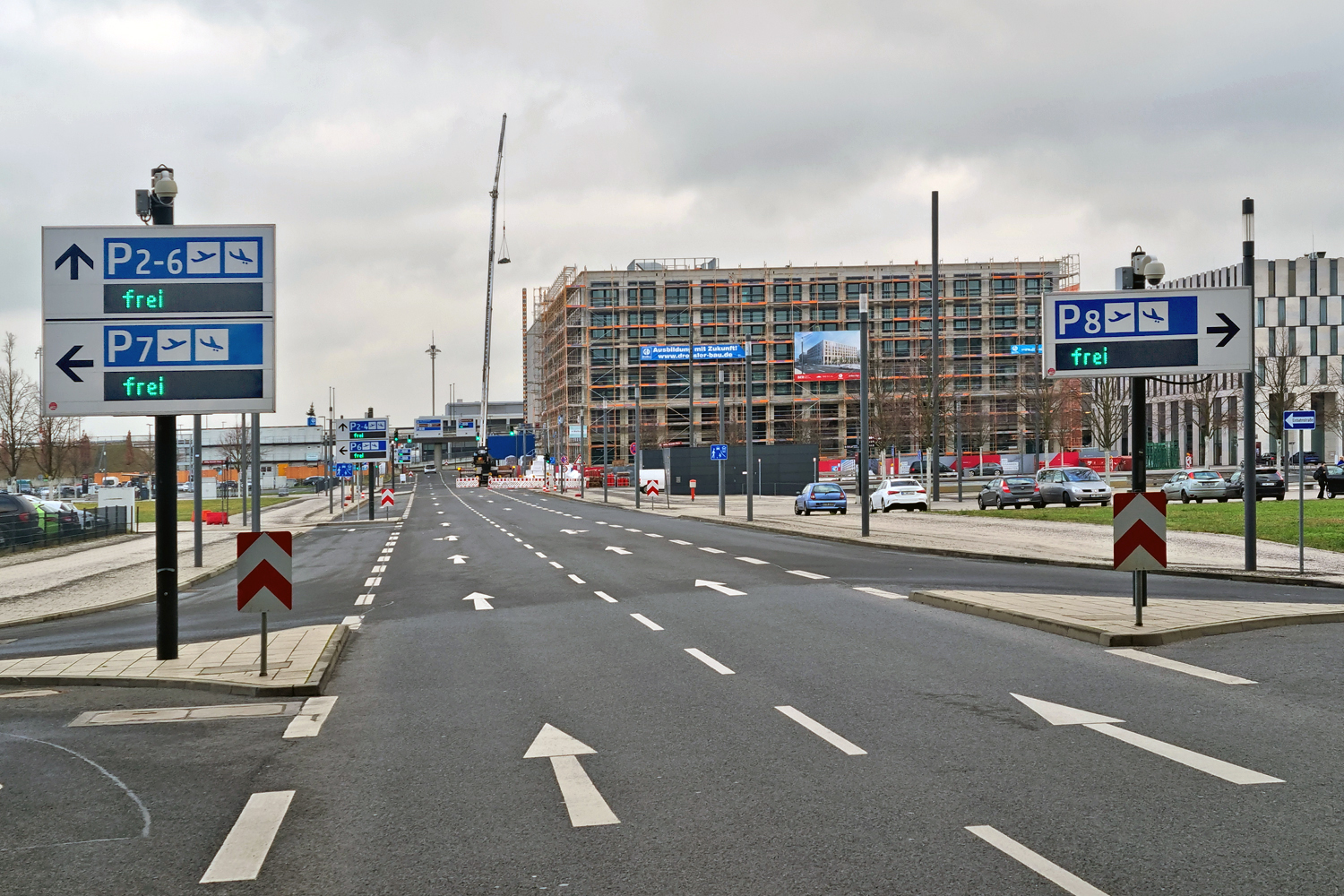 Verkehrsleit- und Informationssystem Flughafen BER