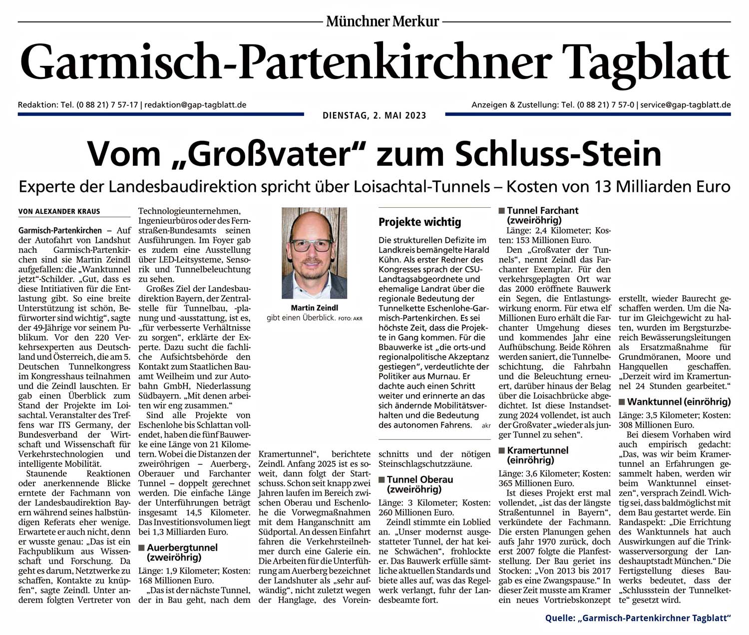 armisch-Partenkirchner Tagblatt