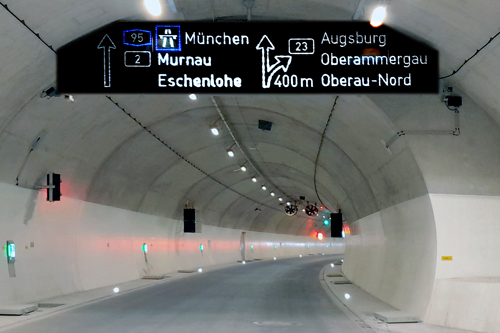 Aktueller Baufortschritt im Tunnel (02/2022)