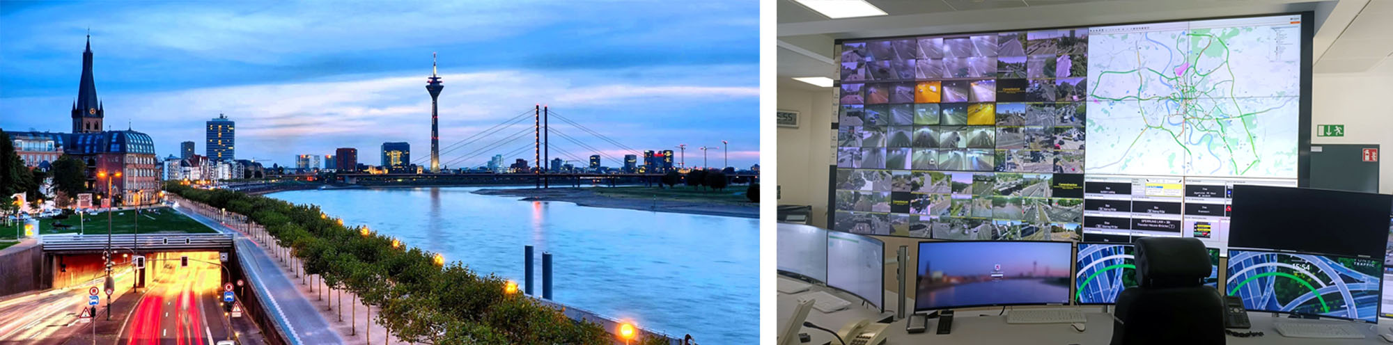 Rheinufertunnel und Rheinalleetunnel